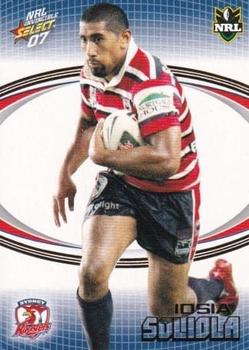 2007 Select NRL Invincible #164 Iosia Soliola Front